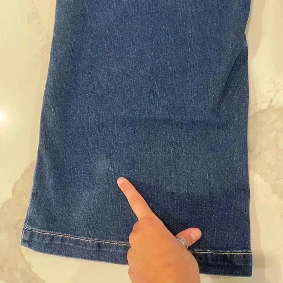 Seven7 For All Mankind Pull On Weekend Capri Women's Size 20 Embellished Pockets - Picture 10 of 10